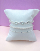 Pulseira Prata 925 (3 peças)