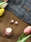 KIT Colar + Brinco Pêndulo