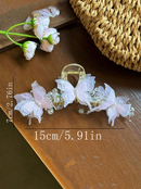 Acessório de cabelo detalhe borboleta