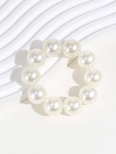 Acessório de cabelo de pérolas