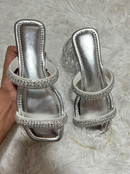 Sandália feminina luxo