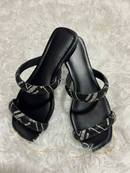 Sandália feminina luxo