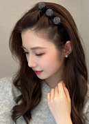 Kit 3 acessórios de cabelo retrô