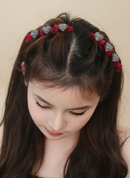 Kit 3 acessórios de cabelo retrô