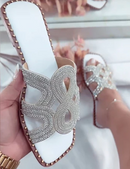 Sandália feminina retrô