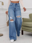Calça jeans - Cintura alta