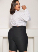 Bermuda jeans luxo
