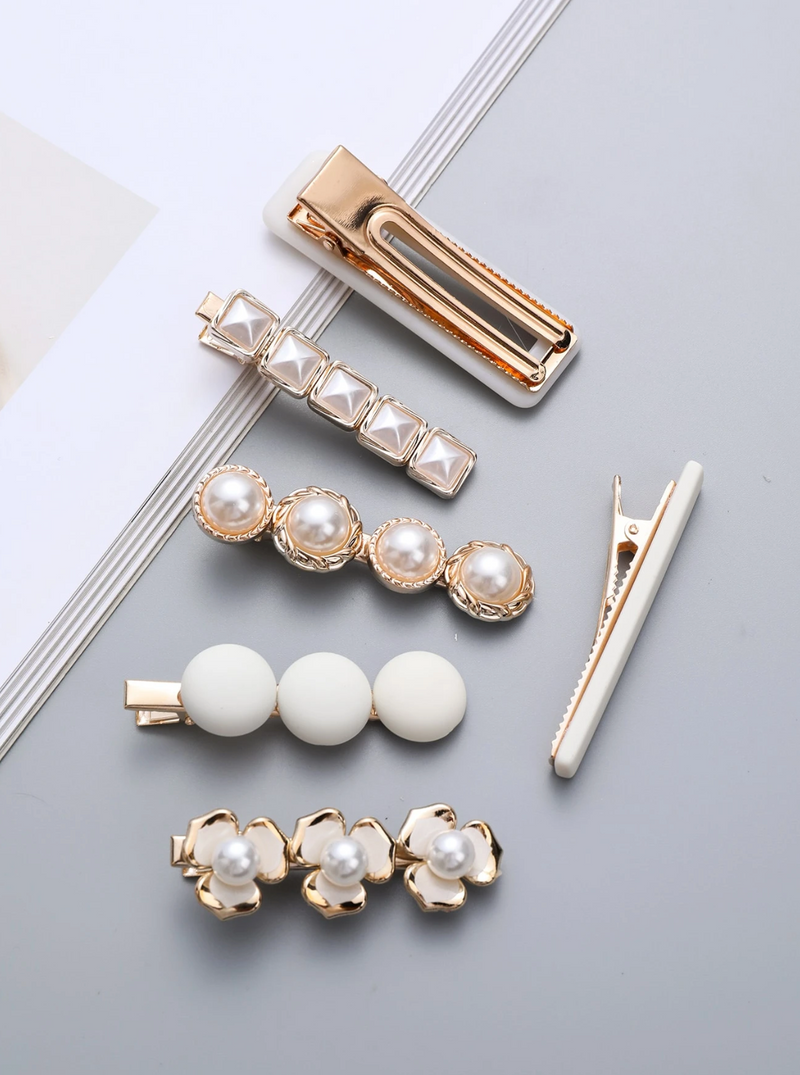 Kit presilhas para o cabelo