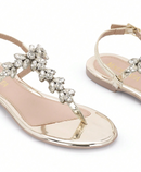 Sandalia Feminina Pedraria Luxo