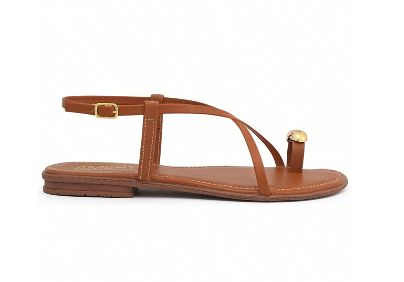 Sandália feminina cruzada