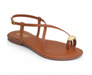 Sandália feminina cruzada