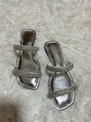 Sandália feminina luxo