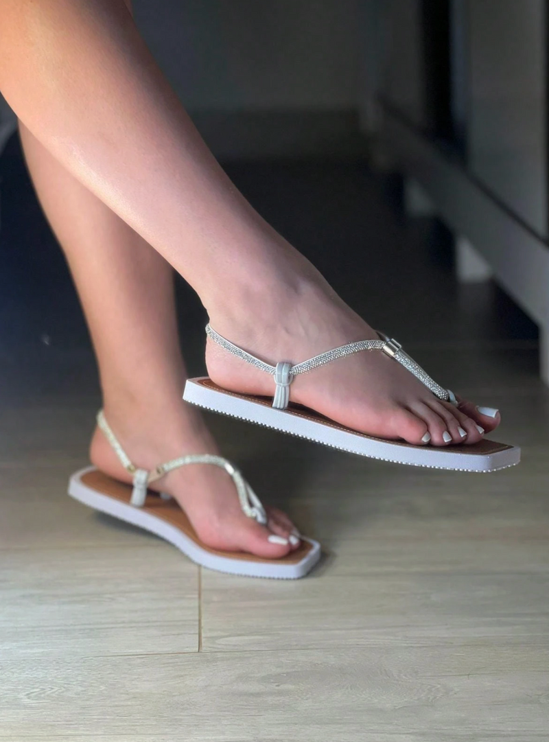 Sandália feminina retrô