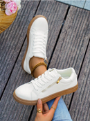 Tênis Feminino detalhe em zíper