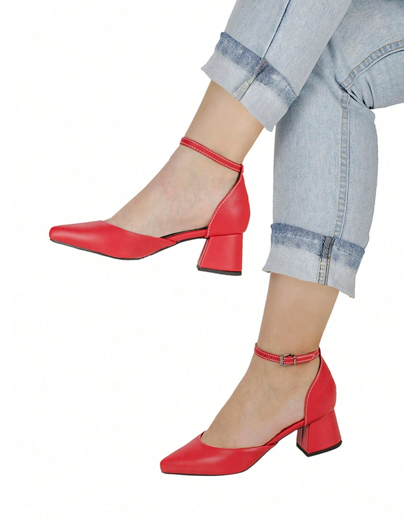 Scarpin Feminino Retrô