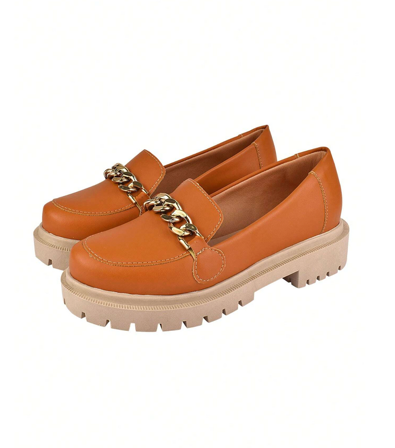 Mocassim Feminino Couro