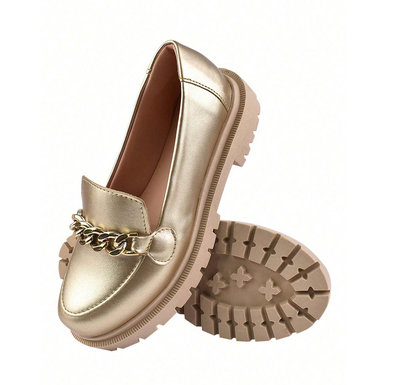 Mocassim Feminino Couro