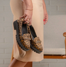 Mocassim Feminino Estampado