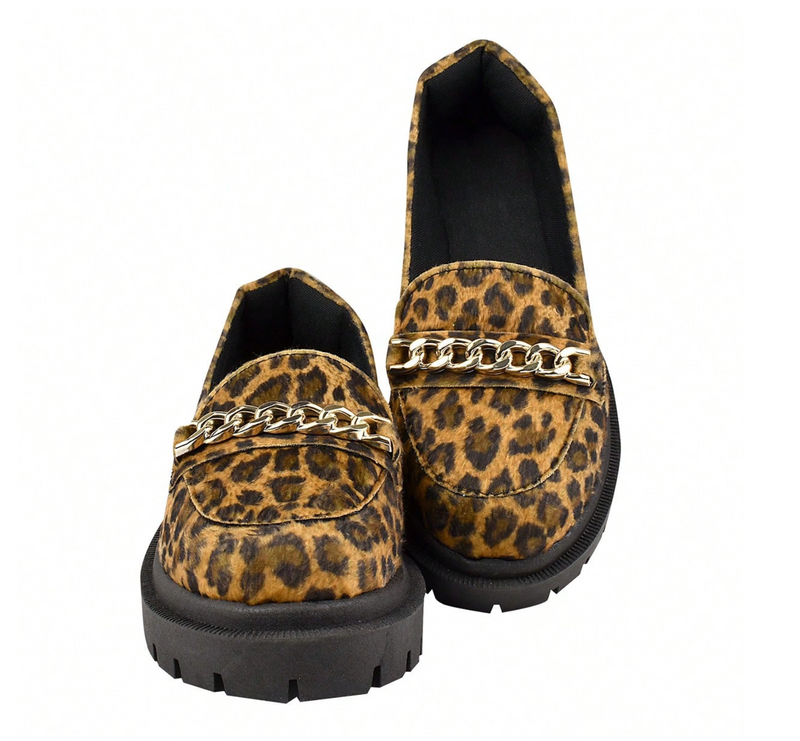 Mocassim Feminino Estampado