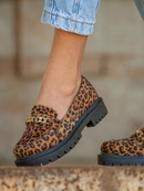 Mocassim Feminino Estampado