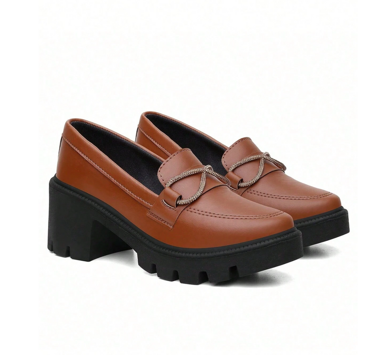 Mocassim Feminino Tratorado