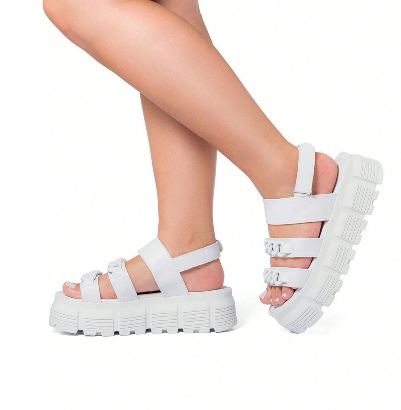 Sandália Feminina Tratorada