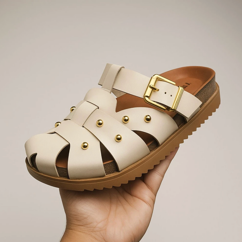 Sandalia Papete Flatform