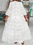 Vestido longo de lese