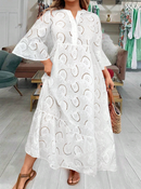 Vestido longo de lese