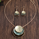 KIT Colar + Brinco Pêndulo