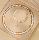 Kit | Colar, Brinco e Pulseira (Pérola Feminina)