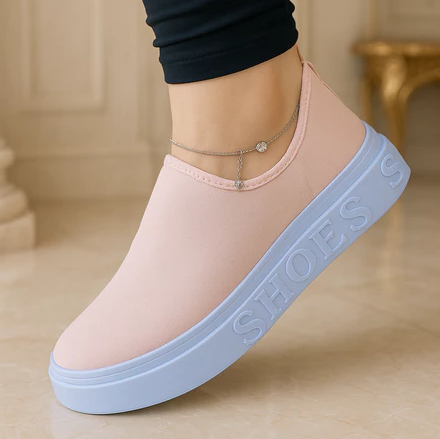 Tênis Shoes Feminino Slip-On