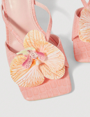 Salto Alto Detalhe Orquídea