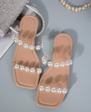 Rasteira com pérolas