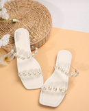 Rasteira com pérolas