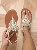 Sandália Pérola Luxo