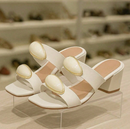 Salto Feminino Detalhe Pedraria