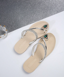 Rasteira pedraria luxo