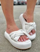 Sandália trançado retrô