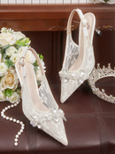 Sapato slingback luxo