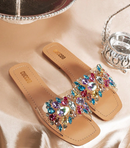 Sandálias Pedraria Luxo