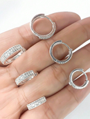 Trio de argola |  Prata 925