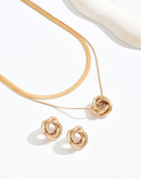 Colar e Brinco Elegante de Luxo