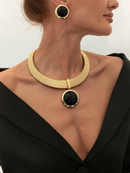 Conjunto de Colar e Brincos Luxo