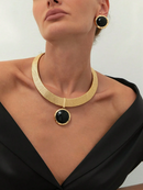 Conjunto de Colar e Brincos Luxo