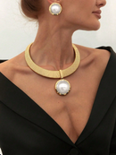 Conjunto de Colar e Brincos Luxo