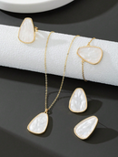 KIT | Colar Pulseira Brincos Anel Luxo