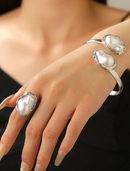 KIT | Pulseira, Anel, Colar, Brinco Elegante