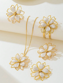 KIT | Pulseira, Anel, Colar, Brincos Luxo