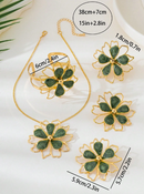 KIT | Pulseira, Anel, Colar, Brincos Luxo